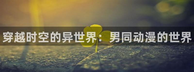 91动漫照片：穿越时空的异世界：男同动漫的世界